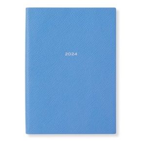 Smythson 2024 Leather Planner Diary - Weekly View, Soho, Panama